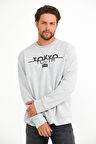 spr22sw134 Bisiklet Yaka Tokyo Basklıl Sweat