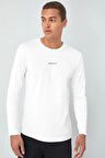 Süperlife Erkek Uzun Kollu Orta Brooklyn Baskılı Tshırt SPR25TS40