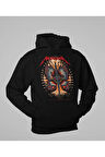 Tasarım Rock Metal Müzik Grubu Baskılı Unisex Oversize Metallica Hoodie