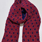 El Yapımı, El Örgüsü Atkı, Yumuşak atkı, Puffy more atkı, Orijinal, Unisex , Moli tasarım