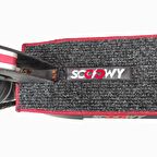 Elektrikli Scooter Aksesuar  Paspas Scoowy 500W + Pro Max Scoowy 1600W İçin Nakış Amblem Armalı