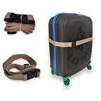 Premium Açık Kahverengi Valiz Kemeri 