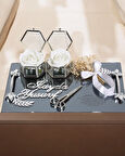 Harmony Söz Nişan Tepsisi Gümüş