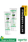 Agarta Doğal 2 Adet Aktif Karbonlu Diş Macunu 100 ml 