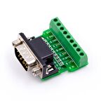 9 Pinli RS232/RS485 Dönüştürücü Modülü (DB9 Erkek)