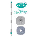 SMARTER AQUA MASTER OTOMATİK TEMİZLİK SETİ SAP+PLATE+MOP TEMİZ & KİRLİ SUYU AYIRMA ÖZELLİĞİ OTOMATİK TEMİZLİK SETİ MOP PASPAS