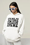 Im The Problem Yazılı Unisex Oversize Hoodie