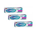 Corega Protez Yapıştırıcı Krem 40 Gr - Tatsız - 3 Kutu - 