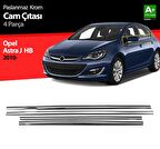S-Dizayn Opel Astra J HB Krom Cam Çıtası 4 Prç 2010 Üzeri