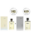 102 + 619 Kadın / Erkek Parfüm Edp Oriental - Mnms102619