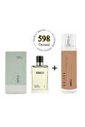 598 Unisex Parfüm Edp 50 Ml  + No: 598 Unisex Body Mist Edt 210 Ml