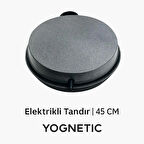 Elektrikli Tandır | Ekmek Yapma Makinesi | Statik Boyalı Çok Amaçlı Pişirici - GRİ