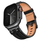 Apple Watch 44mm KRD-153 Kot Kumaş Tasarımlı Kordon Uyumlu Kordon Kot Kumaş Tasarımlı KRD-153