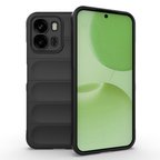 Oppo A6T Kılıf Esnek TPU Oyuklu Arka Yüzey Tasarımlı Etnik Silikon Kapak