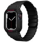 Apple Watch 10 46mm Uyumlu Kordon Kasa Koruyuculu Zırh Tasarım Ultra Koruma