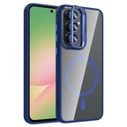 Galaxy A57 Kılıf Magsafe Standlı ve Kamera Lens Koruma Hediyeli Etro Kapak