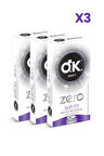 Okey Zero Slim Fit Prezervatif 10'lu x3 Adet
