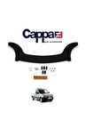 Renault Kangoo Ön Kaput Koruyucu Rüzgarlığı 4mm Akrilik (abs) Piano Black 2003-2007