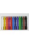 Üçgen Mum Boya 12'li Jumbo Triangular Polimer Crayons