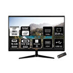 Acer Aspire C24-1800 i5 1335U 16GB 512GB SSD Intel Graphics 23.8" FHD W11H All In One PC Siyah & PER