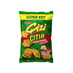 ÇİZİ ÇITIR Atıştırmalık - Tulum Peyniri & Köz Biber Aromalı Çerez - Süper Boy - 120 gram - 14 Adet