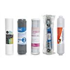 Sulook Açık Kasa Su Arıtma Cihazlarına Uyumlu 5'li Filtre Seti Lg Membranlı