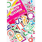 Manyetik Mıknatıslı Türkçe - İngilizce Harfler Eğitici Türkçe İngilizce Alfabe Oyuncak Magnet