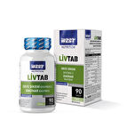 West Livtab Milk Thistle (Deve Dikeni) ve Enginar Ekstresi Karışımı 90 Tablet x 1000 mg