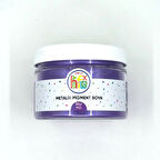 EPOKSİ REÇİNE METALİK SEDEFLİ PİGMENT TOZ BOYA MOR RENK 50 GR