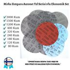 EPOKSİ REÇİNE ZIMPARA SETİ MIRKA AUTONET TEL ZIMPARA 9'LU SET EKO