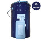 RTV 2 KALIP SİLİKONU 1. SINIF  SIVI SİLİKON 25 KG 10 SHORE YARI ŞEFFAF RENK