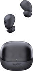 Aukey EP-M3A-GY Kablosuz Kulaklık 80ms Düşük Gecikme 30 Saat Müzik - Koyu Gri