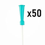 Bıçakcılar Aspirasyon Sondası No: 6 (Turkuaz) - 50 Adet