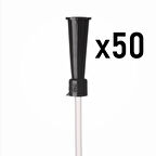 Bıçakcılar Aspirasyon Sondası No: 10 (Siyah) - 50 Adet