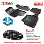 Citroen C5 2008-2012 Premium 3D Havuzlu Paspas Seti