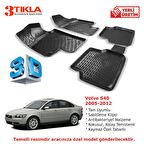 Volvo S40 2005-2012 Premium 3D Havuzlu Paspas Seti