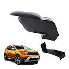 3 Tıkla Dacia Duster 2021 Delmesiz Çelik Ayaklı Siyah Kolçak Kol Dayama