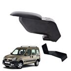3 Tıkla Renault Kangoo 2007 Delmesiz Çelik Ayaklı Siyah Kolçak Kol Dayama