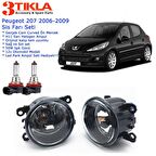 Peugeot 207 2006 Sis Farı Set  Oem:  8200074008