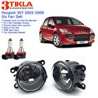 Peugeot 307 2005 Sis Farı Set  Oem:  8200074008