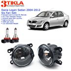 Dacia Logan Sedan 2005 Sis Farı Set  Oem:  8200074008