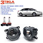 Citroen C4 2008 Sis Farı Set  Oem:  8200074008