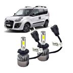 Fiat Albea 2007 Kısa Far Ampul H7 Beyaz Led Xenon Şimşek Etkili 8000 Lümen