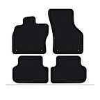 Volkswagen Beetle 2011-2018 Lüks Halı Paspas Seti Siyah