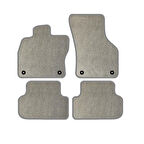 Mercedes C Serisi  W206 2021-2025 Halı Paspas Seti Gri-