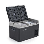 TC21-17 Çift Kapaklı 40 Litre Taşınabilir Araç Buzdolabı 12V/24V/220V Uyumlu