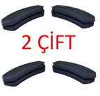 Silikon Tencere Tava Tutacağı Yanmaz Yapışmaz Kulp Tutamaç 2 çift