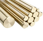 pirinç yuvarlak çubuk 40mm 50cm