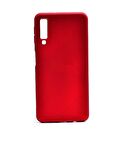 Sepetegelsin Samsung A7 2018 Uyumlu Silikon Kılıf Kırmızı