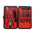 Zhltools Deri Çantalı 17 Parça Manikür Pedikür Seti
